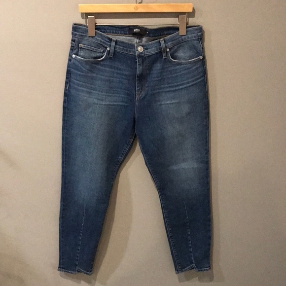Hudson Jeans Midrise Cigarette Jeans 32 NWT Blue - Picture 1 of 14